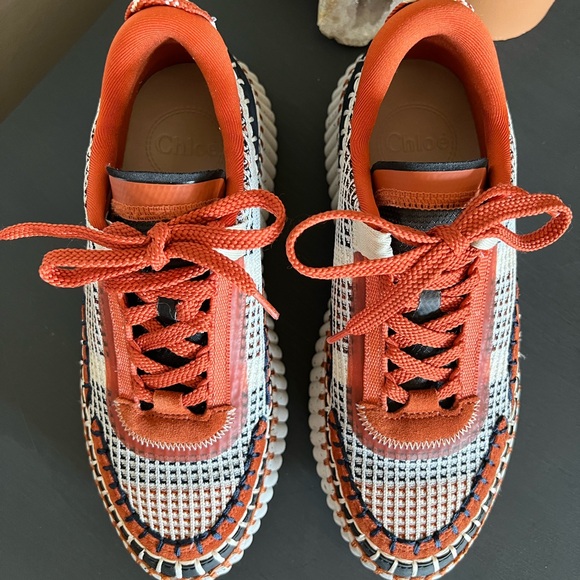 🚫SOLD🚫 Sz 37 Chloe Nama Sneaker - Picture 3 of 11